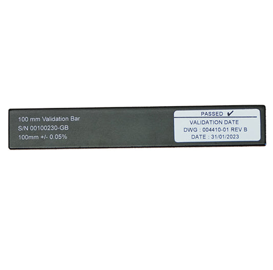 Validation Bar for Vector Extensometer, 100mm